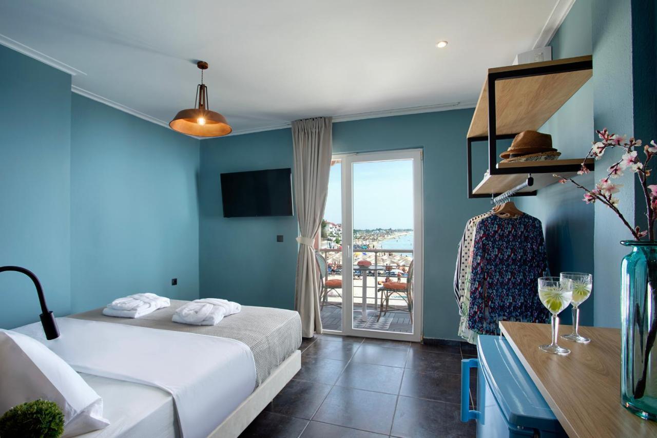 Conte Cristo Suites Paralía Esterno foto